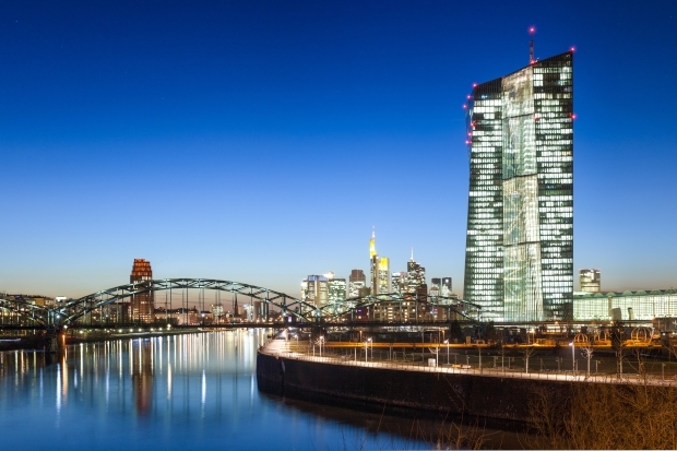 Europäische Zentralbank in Frankfurt am Main