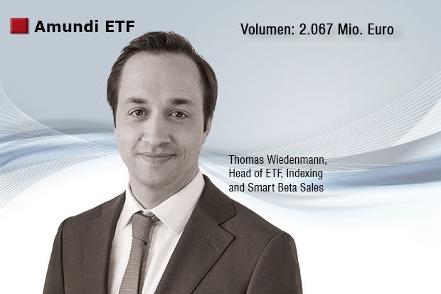 Dachfondsvolumen Amundi ETF 