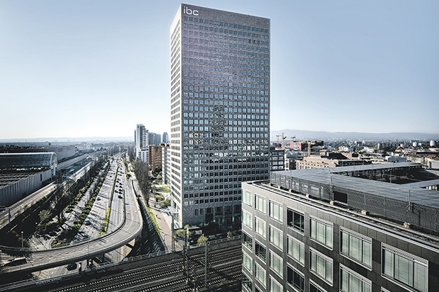 Hauptsitz von Universal Investment in Frankfurt am Main